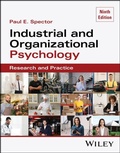 Cover: Industrial and Organizational Psychology, with eBook Access Code - Wiley