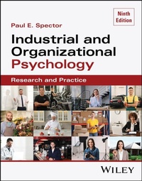 Enlarge image Cover: Industrial and Organizational Psychology, with eBook Access Code - Wiley