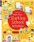 Cover: Wipe-Clean Starting School Activities - Usborne Publishing Ltd