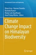 Cover: Climate Change Impact on Himalayan Biodiversity - Springer