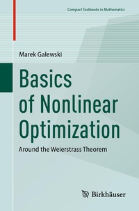 Enlarge image Cover: Basics of Nonlinear Optimization - Birkhäuser