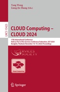 Cover: CLOUD Computing - CLOUD 2024 - Springer