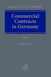 Abbildung von: Commercial Contracts in Germany - C.H.BECK