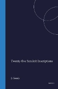 Cover: Twenty-five Sanskrit inscriptions for use in universities - Brill