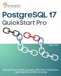 Cover: PostgreSQL 17 QuickStart Pro - GitforGits