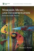 Cover: Worship, Music, and Interpretation - Pickwick Publications