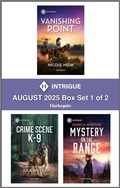 Cover: Harlequin Intrigue August 2025 - Box Set 1 of 2 - HARLEQUIN INTRIGUE
