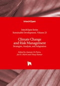 Cover: Climate Change and Risk Management - IntechOpen