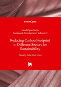 Cover: Reducing Carbon Footprint in Different Sectors for Sustainability - IntechOpen
