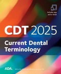 Cover: CDT 2025 Book and App - American Dental Association