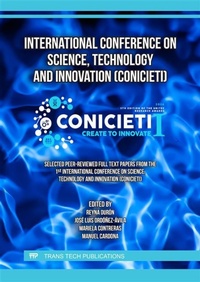 Enlarge image Cover: International Conference on Science, Technology and Innovation (CONICIETI) - Trans Tech Publications Ltd