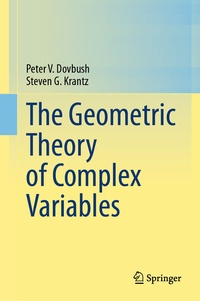 Abbildung von: The Geometric Theory of Complex Variables - Springer