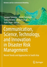 Enlarge image Cover: Communication, Science, Technology, and Innovation in Disaster Risk Management - Springer