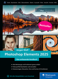 Abbildung von: Photoshop Elements 2025 - Rheinwerk