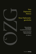 Cover: &Ouml;sterreichische Zeitschrift f&uuml;r Geschichtswissenschaften 35/2/2024 - Studien Verlag