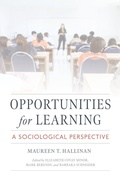 Cover: Opportunities for Learning - University of Notre Dame Press