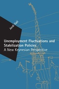 Cover: Unemployment Fluctuations and Stabilization Policies - MIT Press
