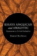 Cover: Essays Anglican and Analytic - William B. Eerdmans Publishing Company
