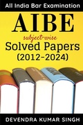 Cover: AIBE (All India Bar Examination) - Notion Press, Inc.