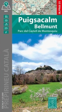 Abbildung von: Puigsacalm Bellmunt - Parc Castell de Montesquiu - Alpina, Editorial, S.L.