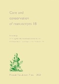 Cover: Care and Conservation of Manuscripts 18 - Museum Tusculanum Press