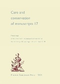 Cover: Care and Conservation of Manuscripts 17 - Museum Tusculanum Press