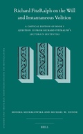 Cover: Richard FitzRalph on the Will and Instantaneous Volition - Brill