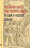 Cover: Polyglot Texts and Translations in Early Modern Europe - Brill