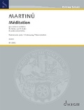 Cover: Martinu: Meditation for Violin and Piano (from Orchestra) - Schott