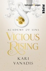 Cover: Vicious Rising: Academy of Sins - between pages by Piper