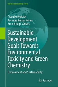 Abbildung von: Sustainable Development Goals Towards Environmental Toxicity and Green Chemistry - Springer