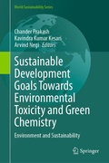 Cover: Sustainable Development Goals Towards Environmental Toxicity and Green Chemistry - Springer