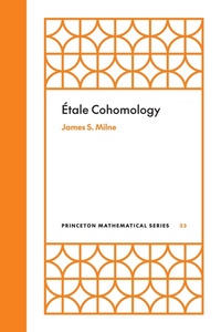 Abbildung von: Etale Cohomology - Princeton University Press