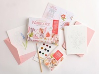 Abbildung von: Watercolor the Easy Way Paint-Your-Own Watercolor Cards Flowers - Schiffer Publishing Ltd