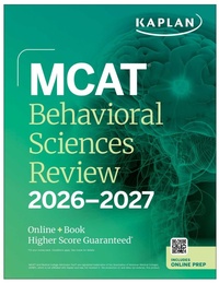 Abbildung von: MCAT Behavioral Sciences Review 2026-2027 - Simon + Schuster LLC