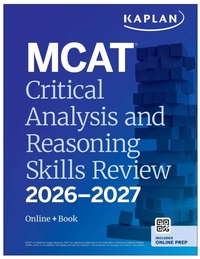 Abbildung von: MCAT Critical Analysis and Reasoning Skills Review 2026-2027 - Kaplan Publishing