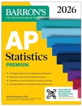 Cover: AP Statistics Premium, 2026: Prep Book with 9 Practice Tests + Comprehensive Review + Online Practice - Kaplan Publishing