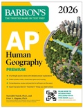 Cover: AP Human Geography Premium, 2026: Prep Book with 6 Practice Tests+ Comprehensive Review + Online Practice - Kaplan Publishing