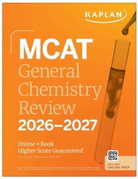 Abbildung von: MCAT General Chemistry Review 2026-2027 - Kaplan Test Prep