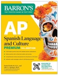 Cover: AP Spanish Language and Culture Premium, Fourteenth Edition: Prep Book with 5 Practice Tests + Comprehensive Review + Online Practice (2026) - Kaplan Publishing