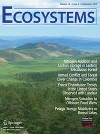 Abbildung von: Ecosystems - Springer