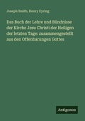 Cover: Das Buch der Lehre und Buendnisse der Kirche Jesu Christi der Heiligen der letzten Tage - Antigonos Verlag
