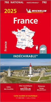 Abbildung von: Michelin Frankreich 2025 (widerstandsfähig) - Michelin Editions des Voyages