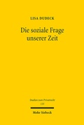 Abbildung von: Die soziale Frage unserer Zeit - Mohr Siebeck
