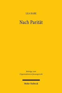 Abbildung von: Nach Parität - Mohr Siebeck