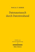 Cover: Datenaustausch durch Datentreuhand - Mohr Siebeck
