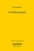 Abbildung von: Verhaltensregeln - Mohr Siebeck