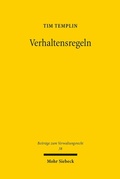 Abbildung von: Verhaltensregeln - Mohr Siebeck