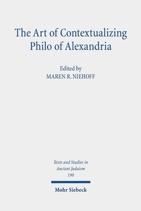 Abbildung von: The Art of Contextualizing Philo of Alexandria - Mohr Siebeck