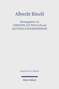 Abbildung von: Albrecht Ritschl - Mohr Siebeck